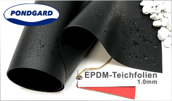 EPDM Teichfolie Elevate Pondgard 1.0 mm - Bestseller 