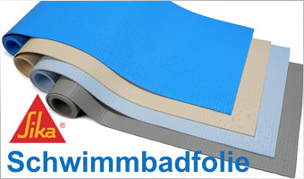 PVC Schwimmbadfolie 1,6 mm SIKA Sonderangebote - Rollenabschnitt 