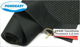 EPDM Teichfolie Firestone PondEasy 1.0 mm 