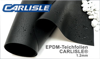 EPDM Teichfolie Carlisle 1,2 mm 