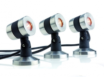 Oase Teichbeleuchtung LunAqua Maxi LED Set 3 mit Trafo  50508