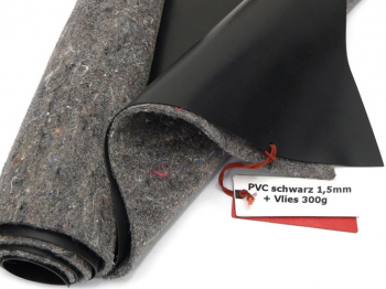 OASE AlfaFol Teichfolie 1,5 mm schwarz incl. Teichvlies V300