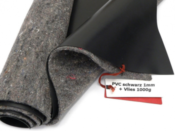 Oase Teichfolie Alfafol 1,0 mm schwarz incl. Teichvlies V1000