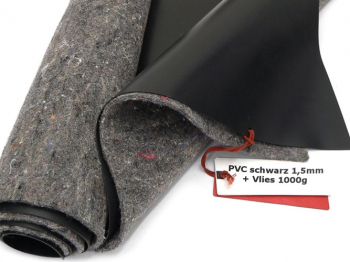 OASE Alfafol Teichfolie 1,5mm schwarz incl. Teichvlies V1000