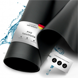 Teichfolie PVC Sika 1,0mm schwarz