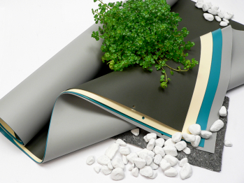 PVC Teichfolie 1mm Sika Premium hellgrau 5222