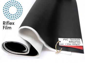 Riflex PVC Teichfolie 1,0mm inkl. Teichvlies V1000 wei