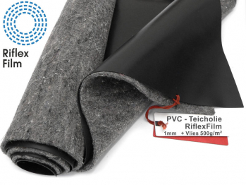 Riflex PVC Teichfolie 1,0mm incl. Teichvlies V500
