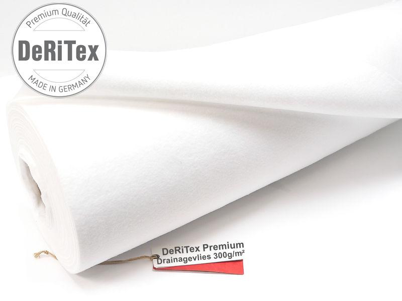 DeRiTex 300g/m² Premium - Drainagevlies, Filtervlies