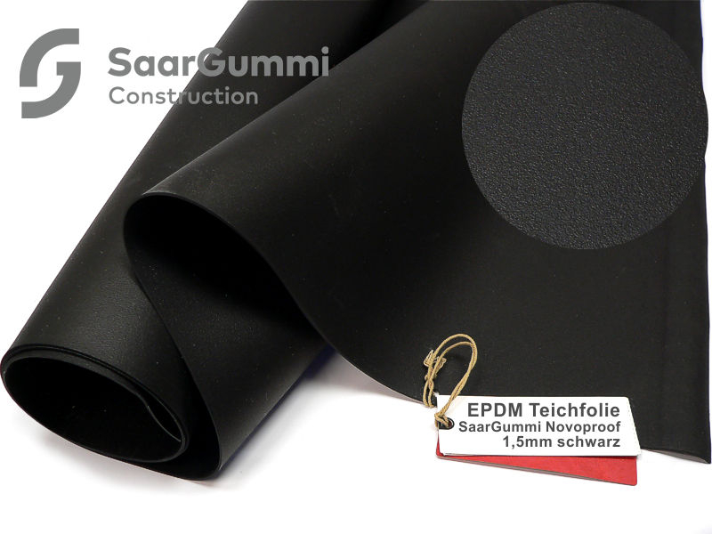 EPDM Teichfolie Saargummi Novoproof TE 1,50 mm