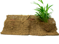 TeichVision - Pflanztasche Kokos ca. 100 cm breit mit 3 Taschen