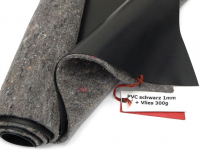 PVC Teichfolie 1mm schwarz Oase Alfafol inkl. Teichvlies V300