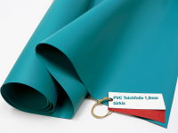 Teichfolie PVC SIKA 1 mm türkisblau (Breite: 2 m x Länge: 2 m = 4 m² Sonderpreis)