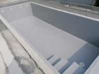 Sika Premium PVC Teichfolie 1,5mm hellgrau incl. Teichvlies V500 inkl. faltenfreie Verlegung vor Ort