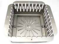 Kiesfangkorb Edelstahl 200x200x100