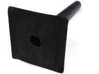 Hertalan easy.weld Flachdacheinlauf 90 mm inkl. Alu-Grundplatte DN80