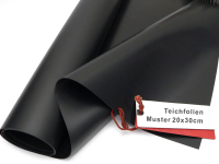 Musterset EPDM und PVC Teichfolie je 20 x 30 cm