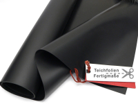 Teichfolie PVC SIKA 1,5 mm schwarz (Breite: 10 m x Länge: 11 m = 110 m² Sonderpreis)